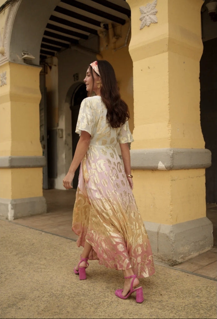Qnuz 9329 GOLD dress mix