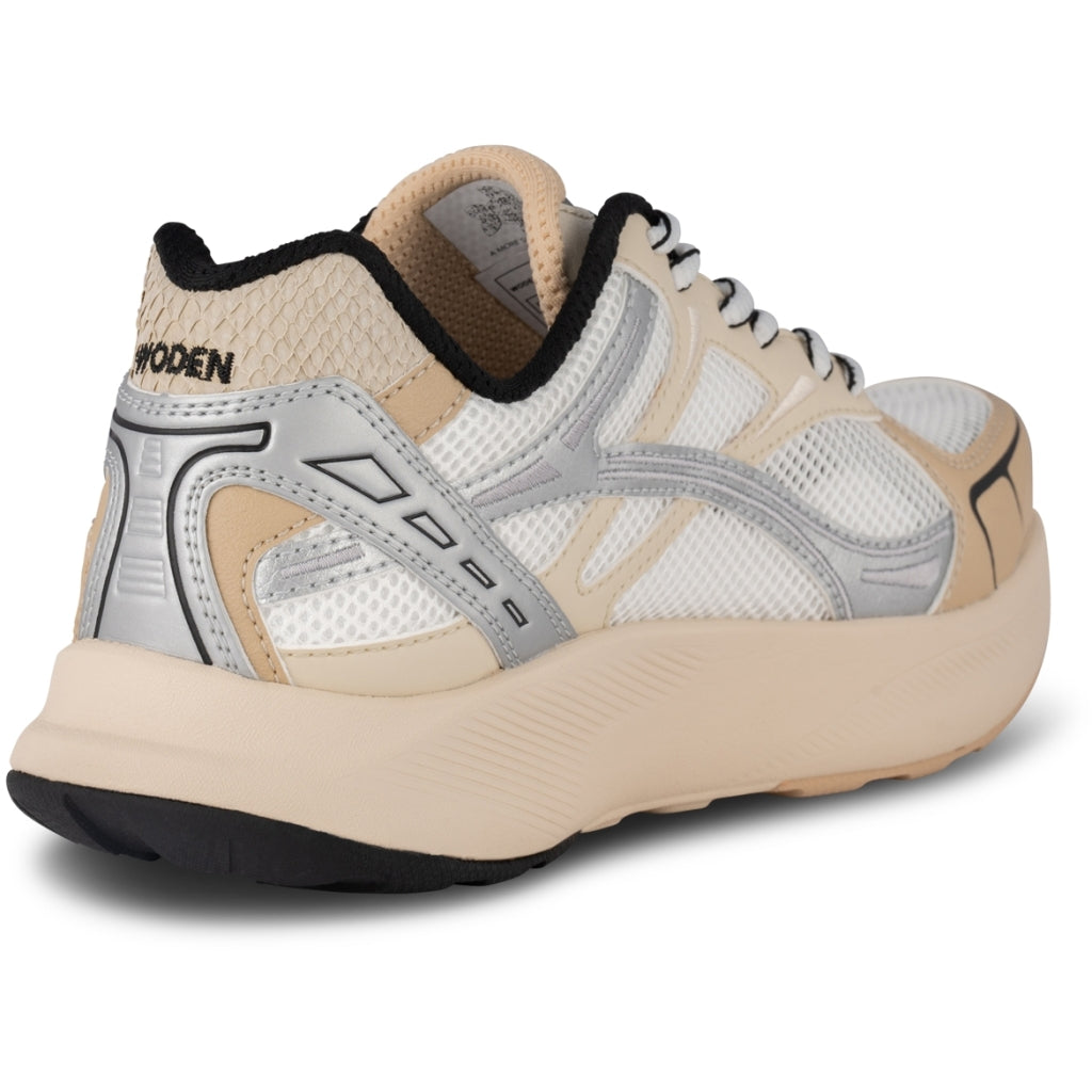 Woden WL804 Freja runner leather coffee cream