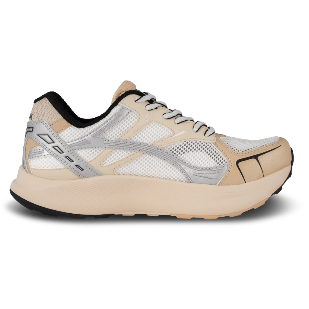 Woden WL804 Freja runner leather coffee cream