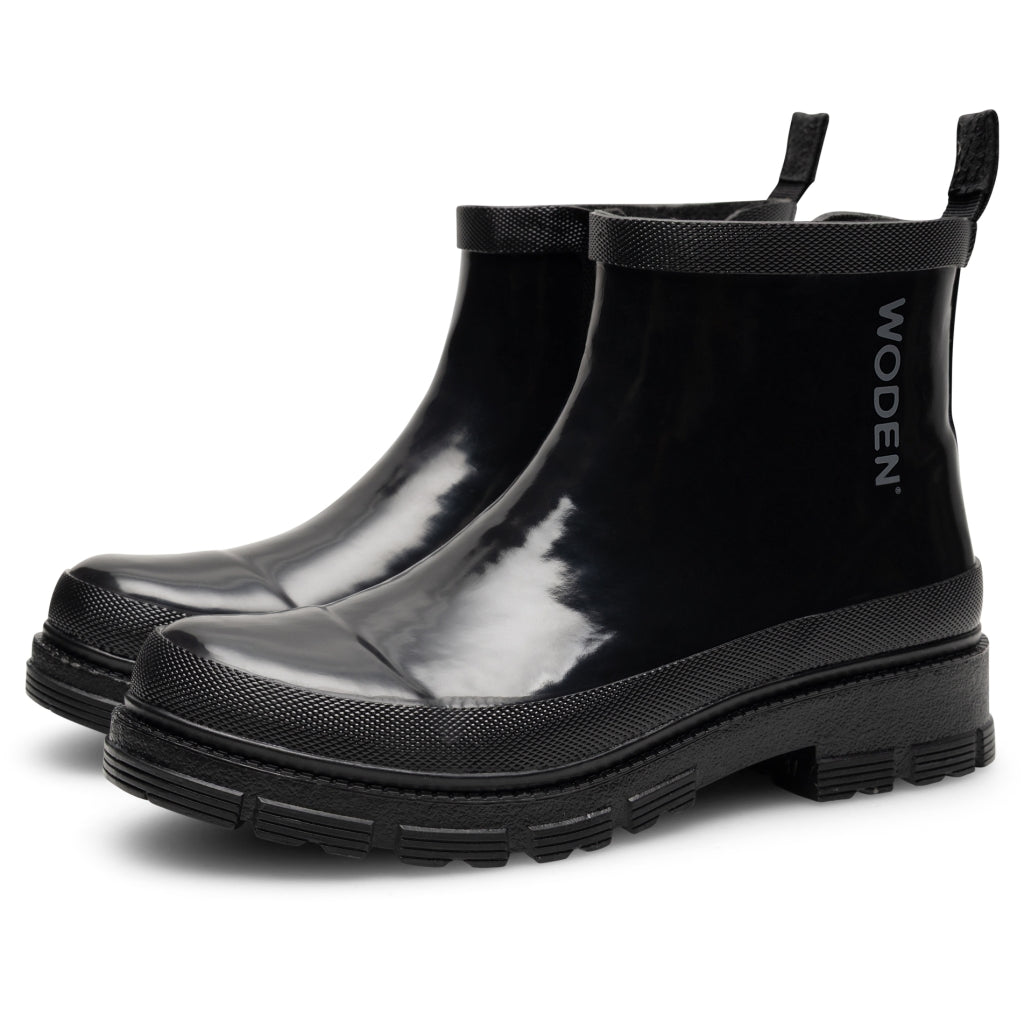 Woden WL772 Alison glossy warm boot black