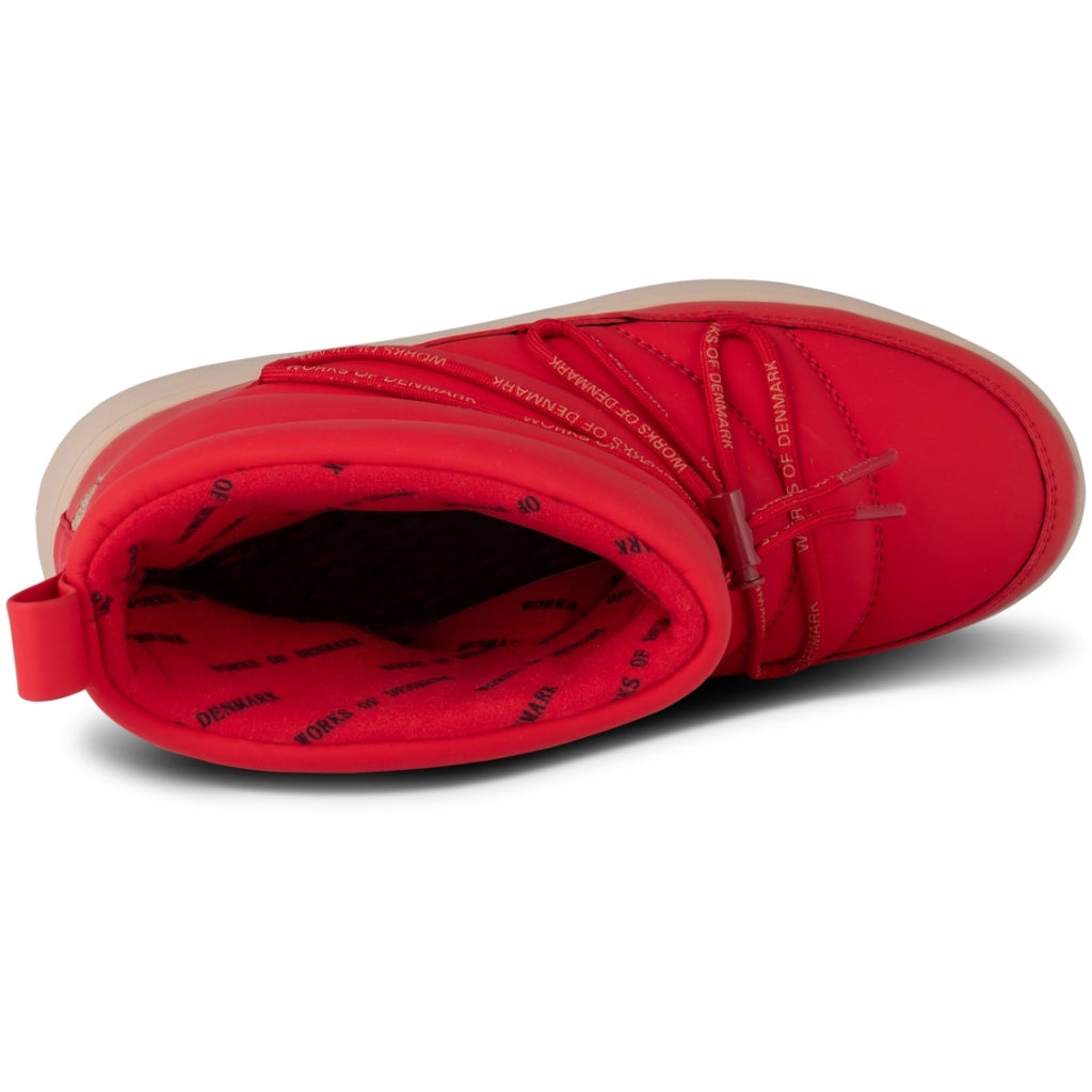 Woden Isa lace waterproof fire red