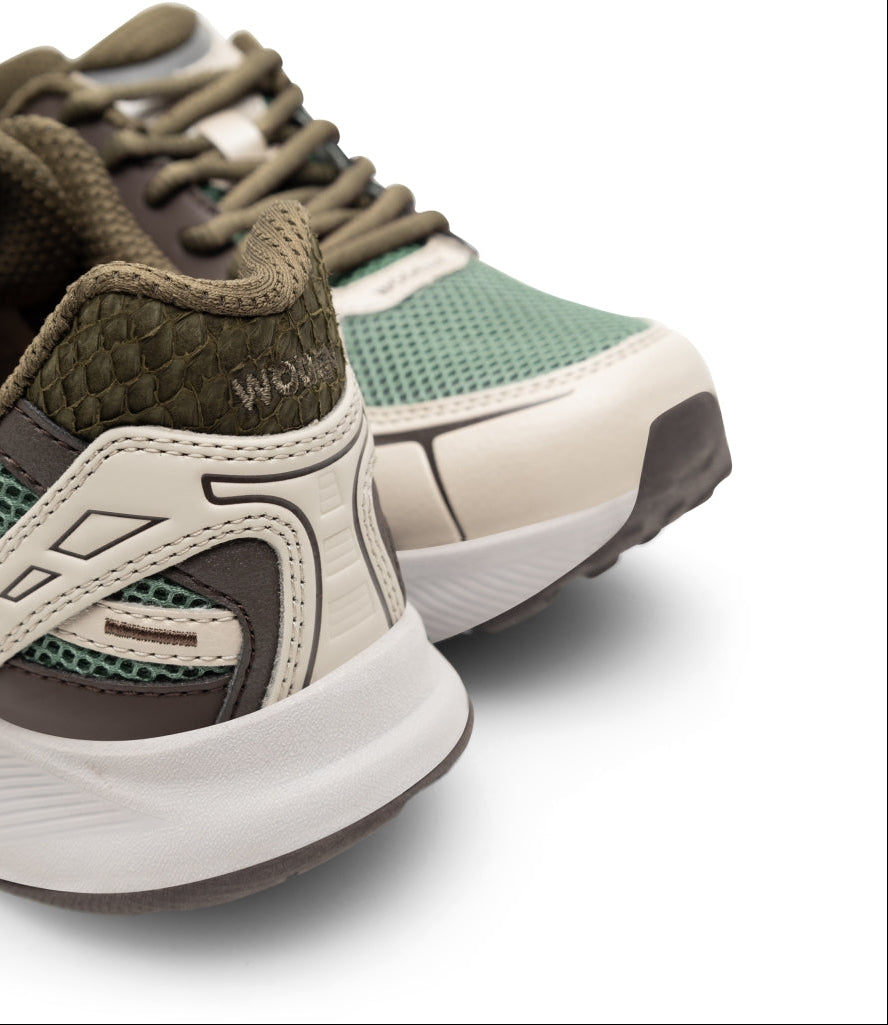 Woden WL804-367 Freja runner sneaker swamp
