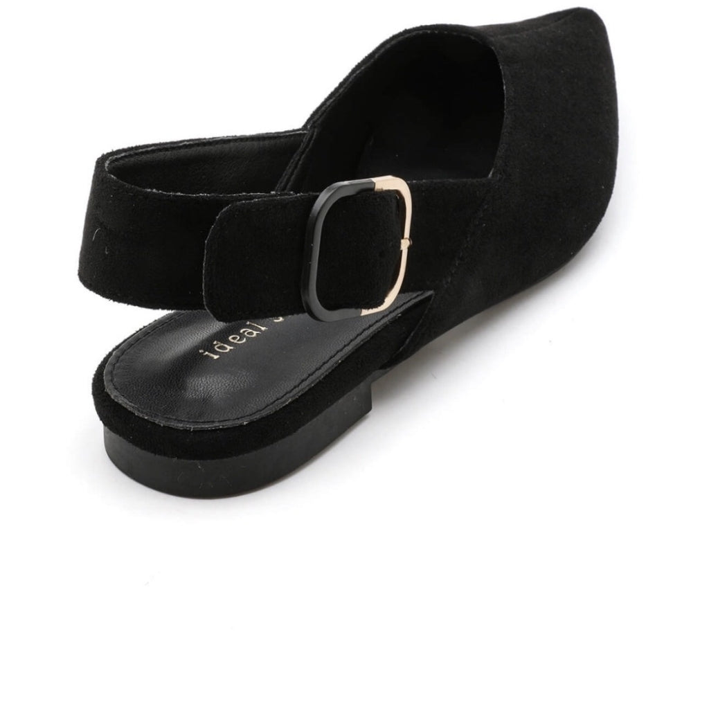 Qnuz 7757 Sling back sandal black