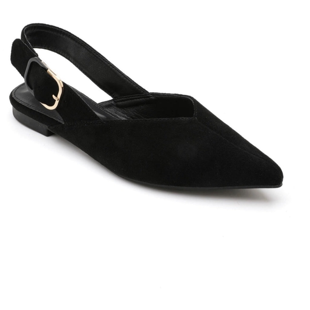 Qnuz 7757 Sling back sandal black
