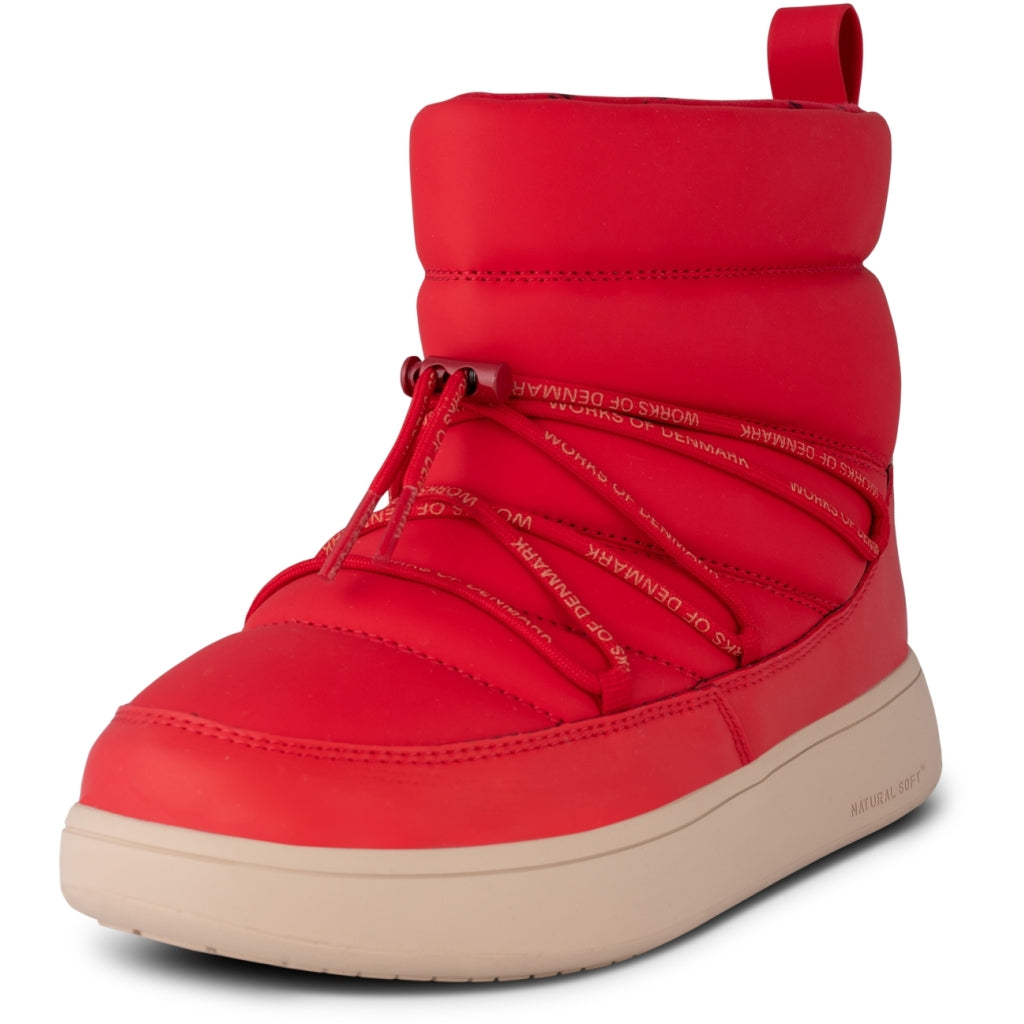 Woden Isa lace waterproof fire red