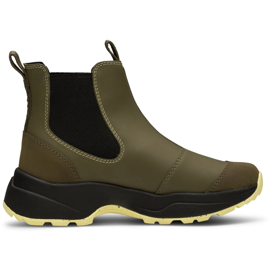 Woden WL957 Siri waterproof dark olive pale lime