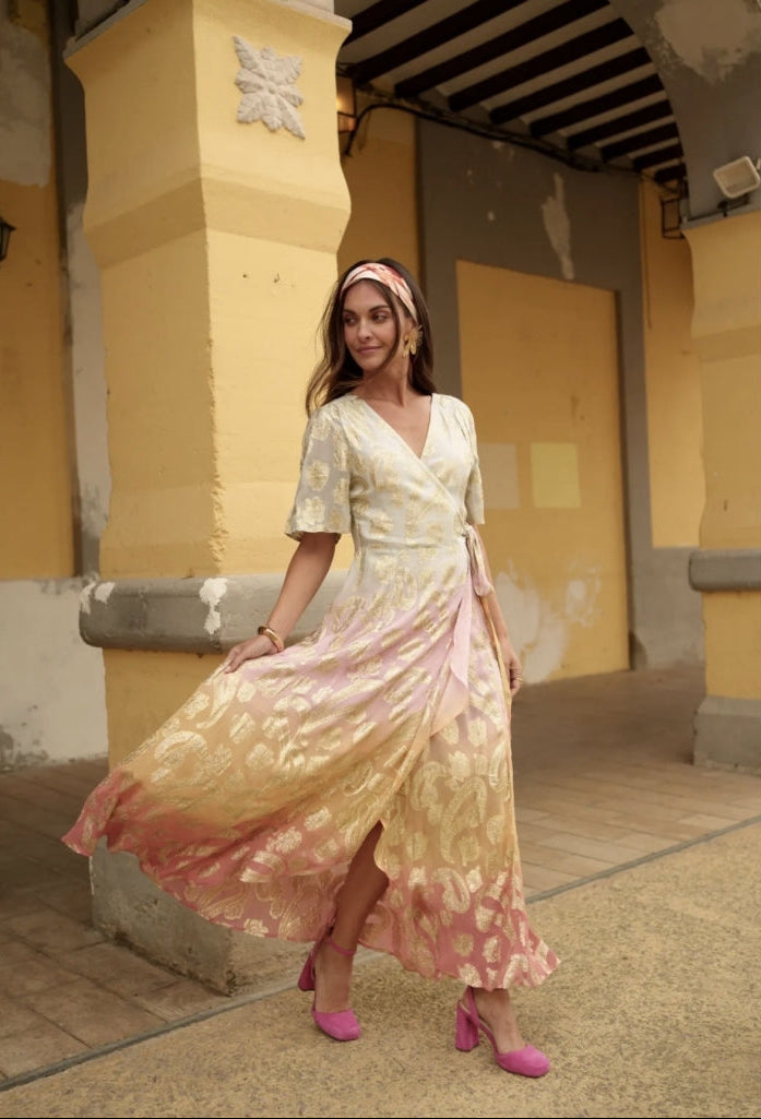 Qnuz 9329 GOLD dress mix