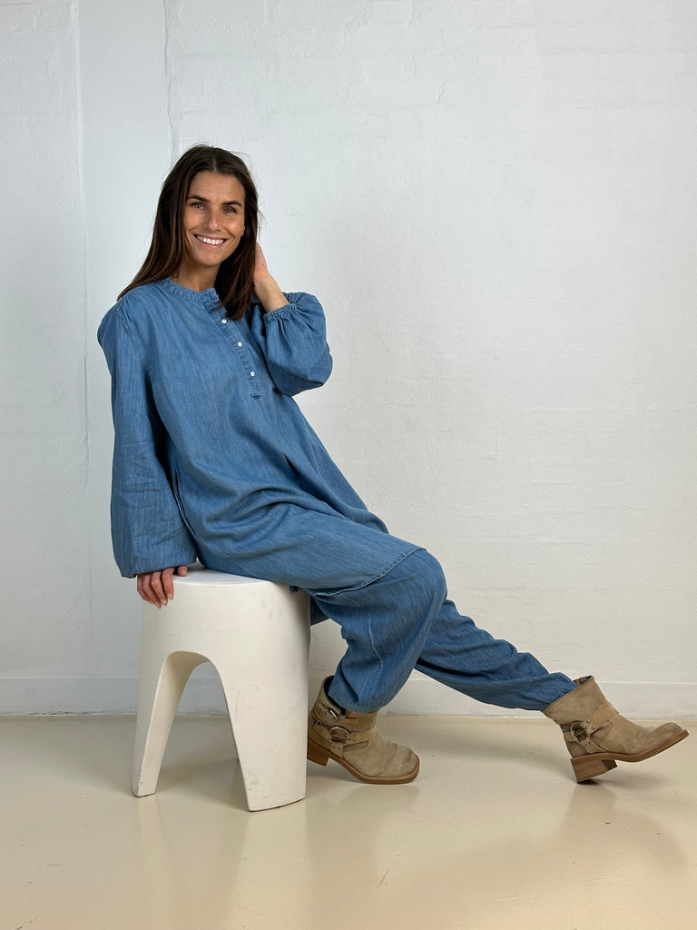 Gaspar 2510701 Pisa tunic dress light