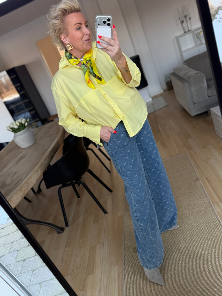 Boho Love B1334 Classic skjorte yellow