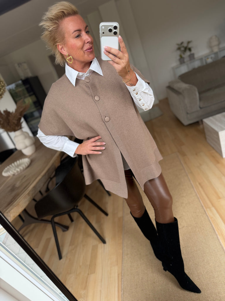 By Engbork Norfy coated leggins cognac