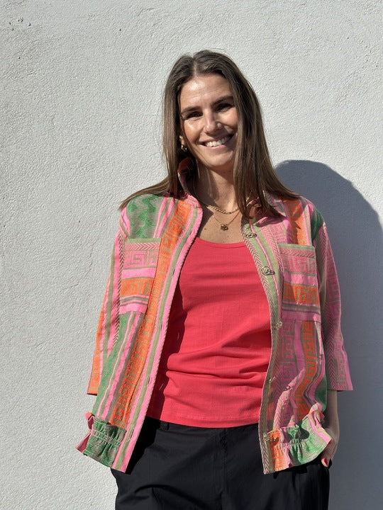 Gaspar 2601301 Osaka tanktop pink