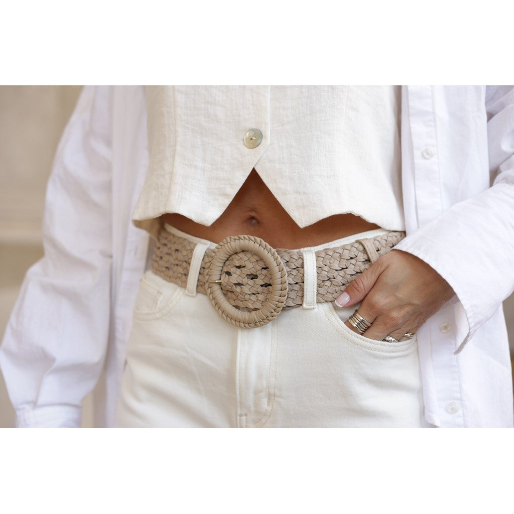 Depeche 16062 waist belt vanilla