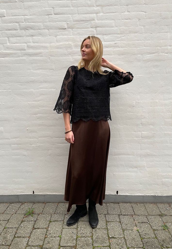 Love & Divine love1498 blouse lace black