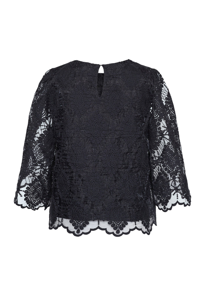 Love & Divine love1498 blouse lace black