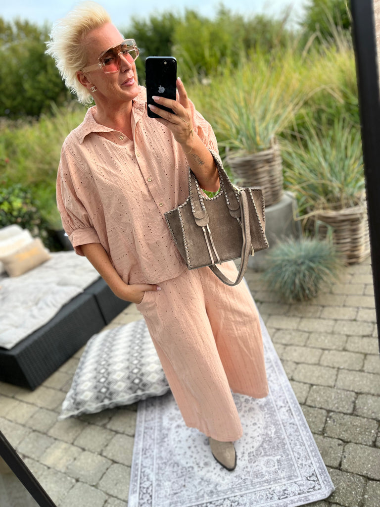 LECOCO 34771 Florence skjorte pouder