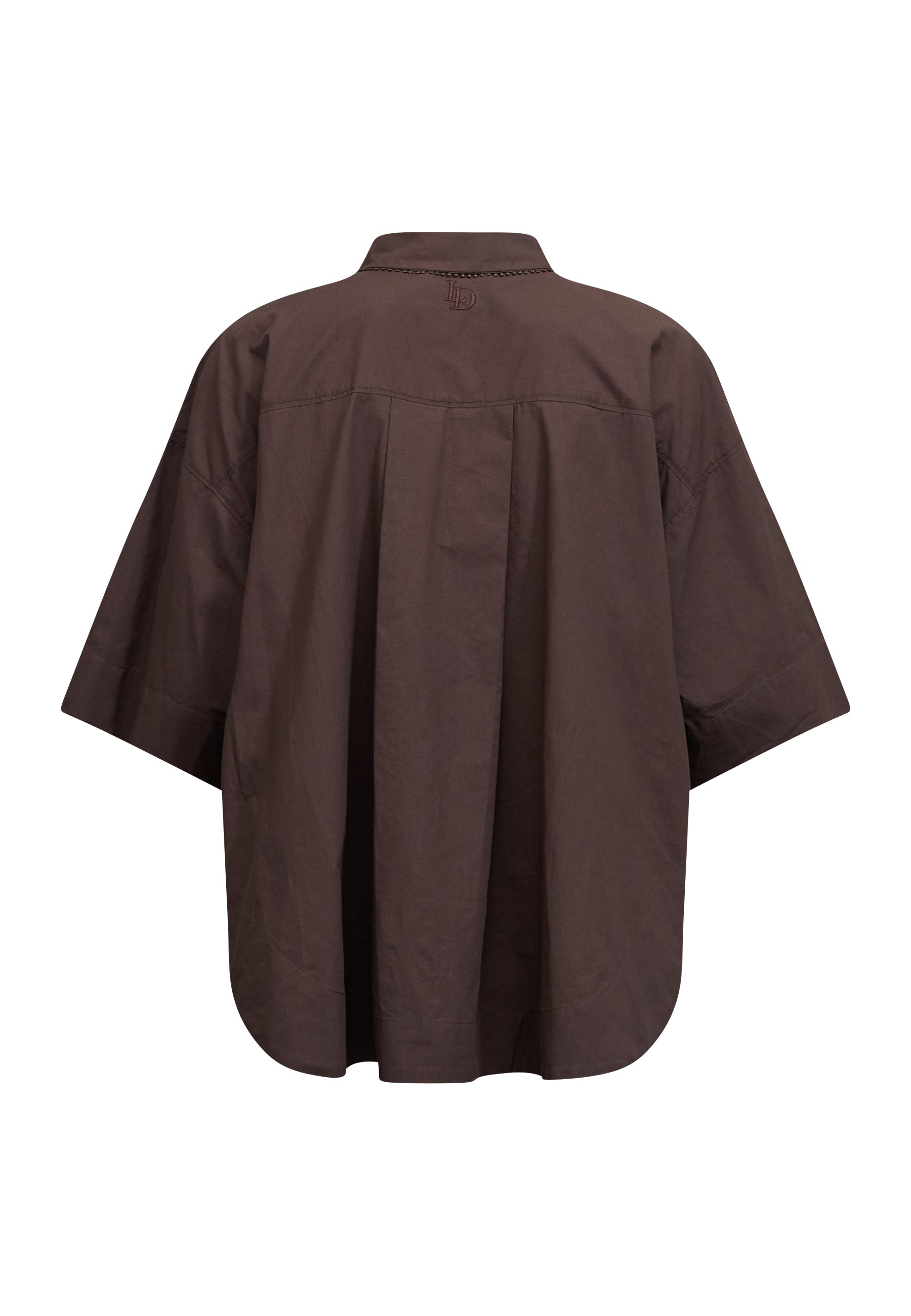 Love & Divine love971-15 shirt cotton chocolate