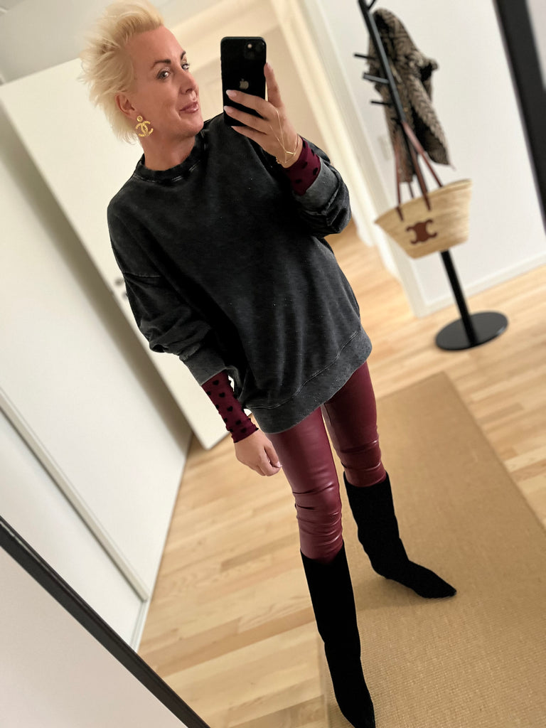 Qnuz 9118 Helen bling sweat washed