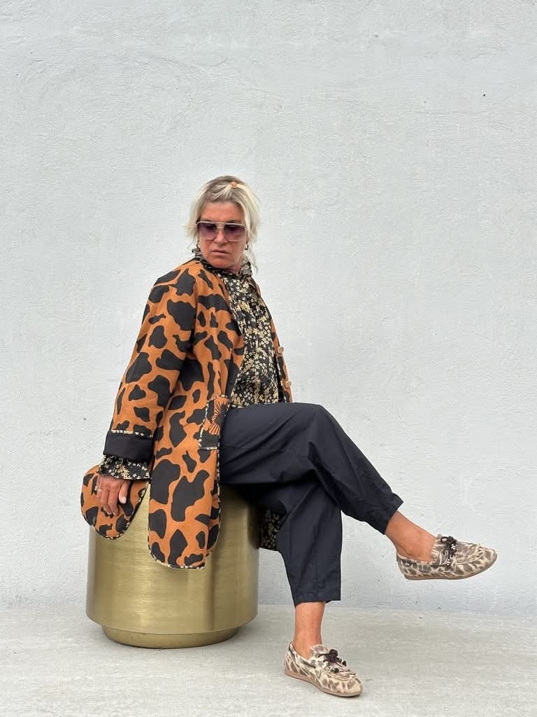 Gaspar 2607503 Marseille long jacket dark camel