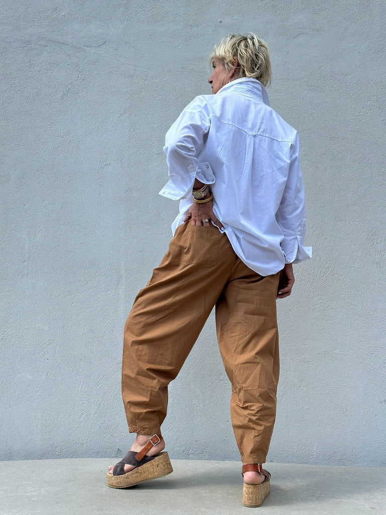 Gaspar 2510922 Colorado poplin pants nougat