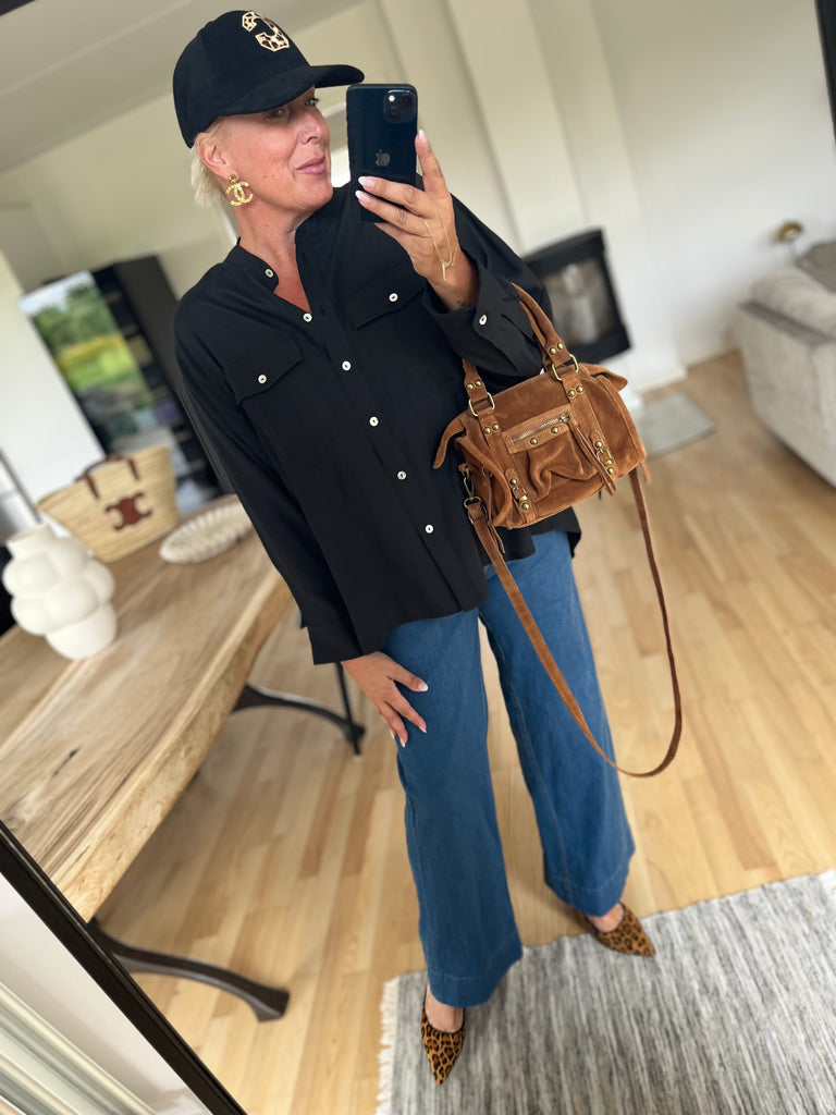 Depeche 100012 Fay LS shirt black