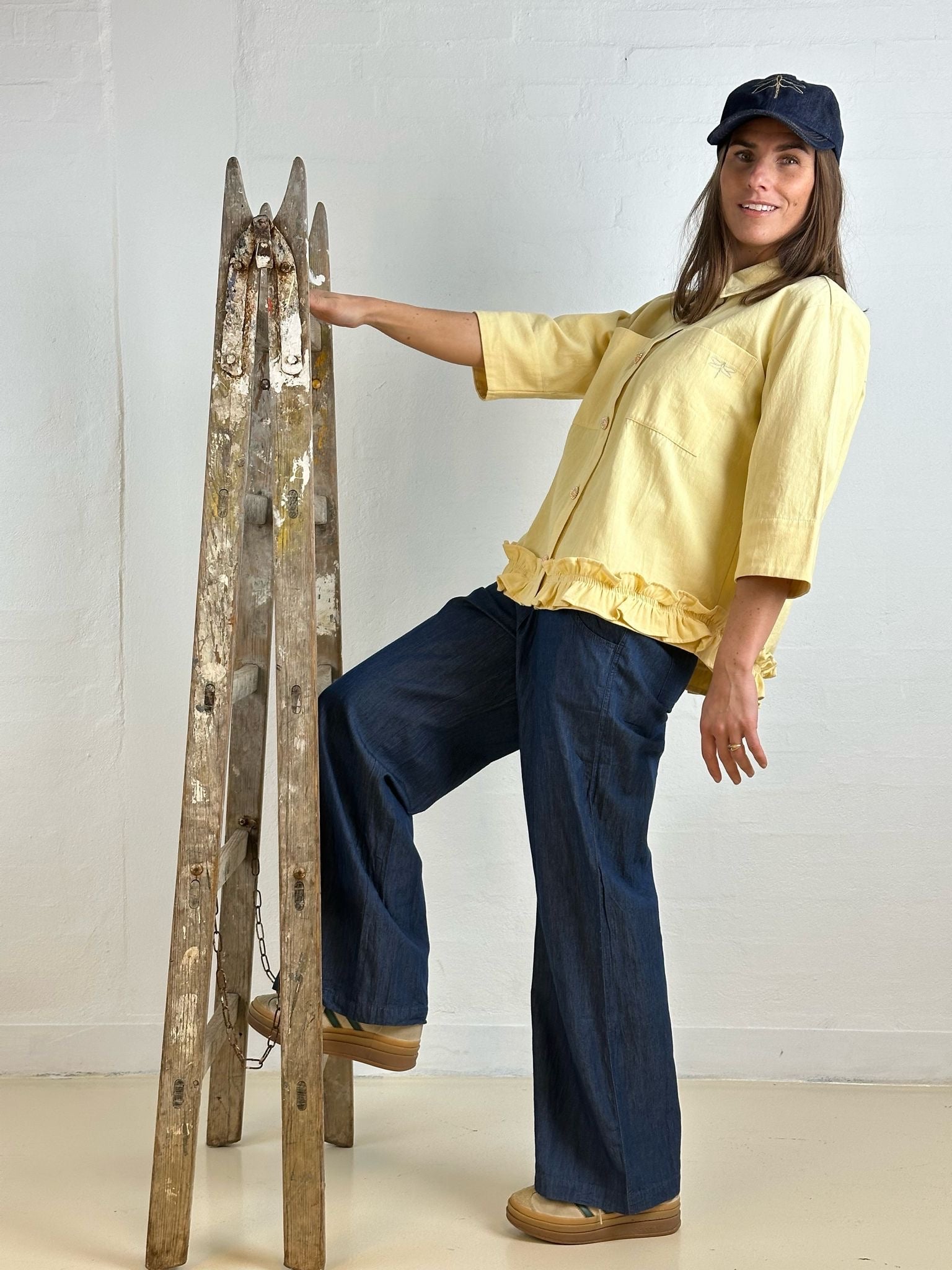 Gaspar 2501931 Honolulu bukser sporty denim