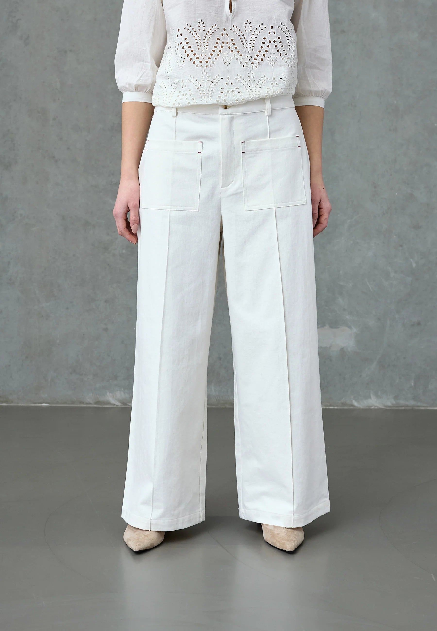 Love & Divine love1534 pants cream