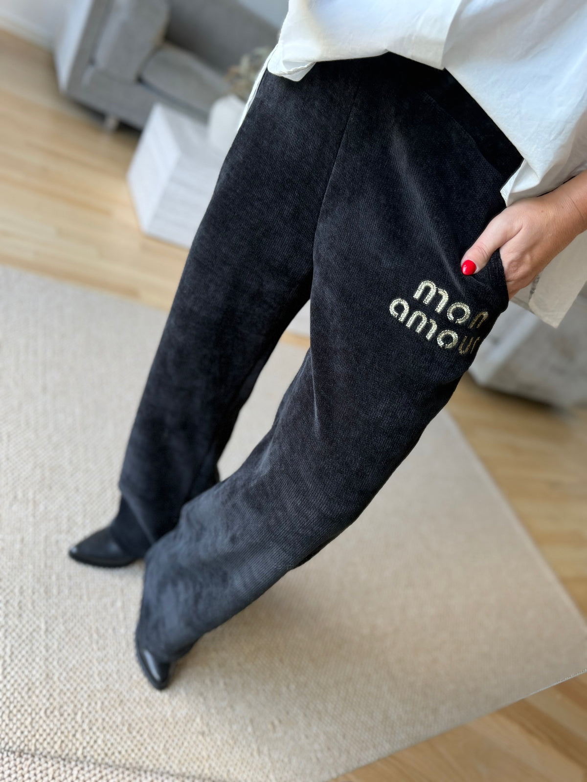 By Engbork Mon Amour pants black