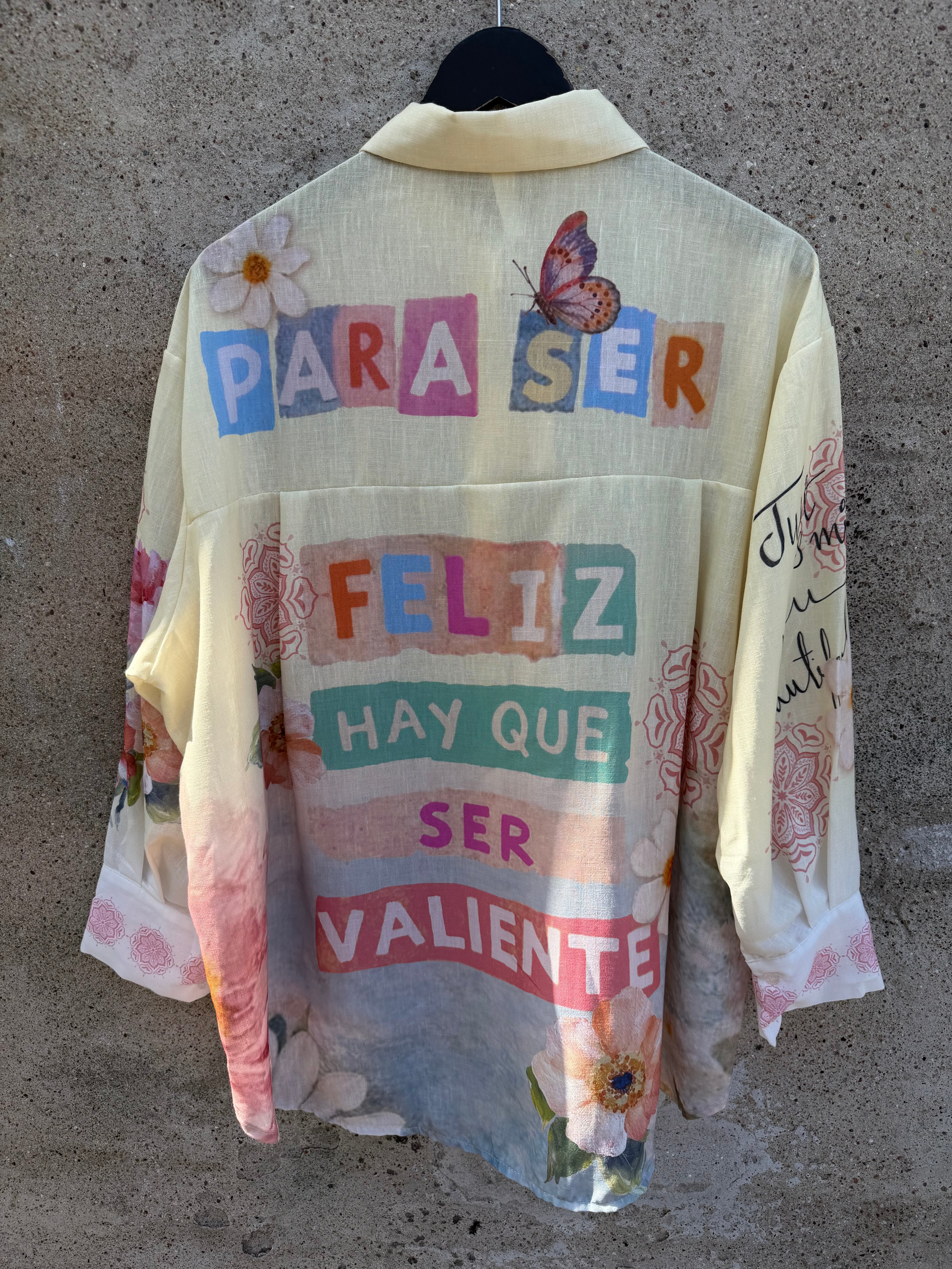 Molly flower shirt yellow