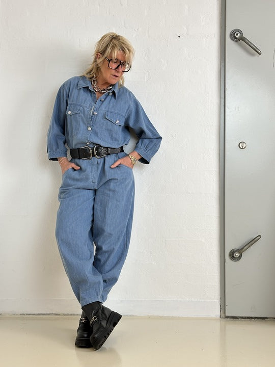 Gaspar 2510915 Belize jumpsuit blue