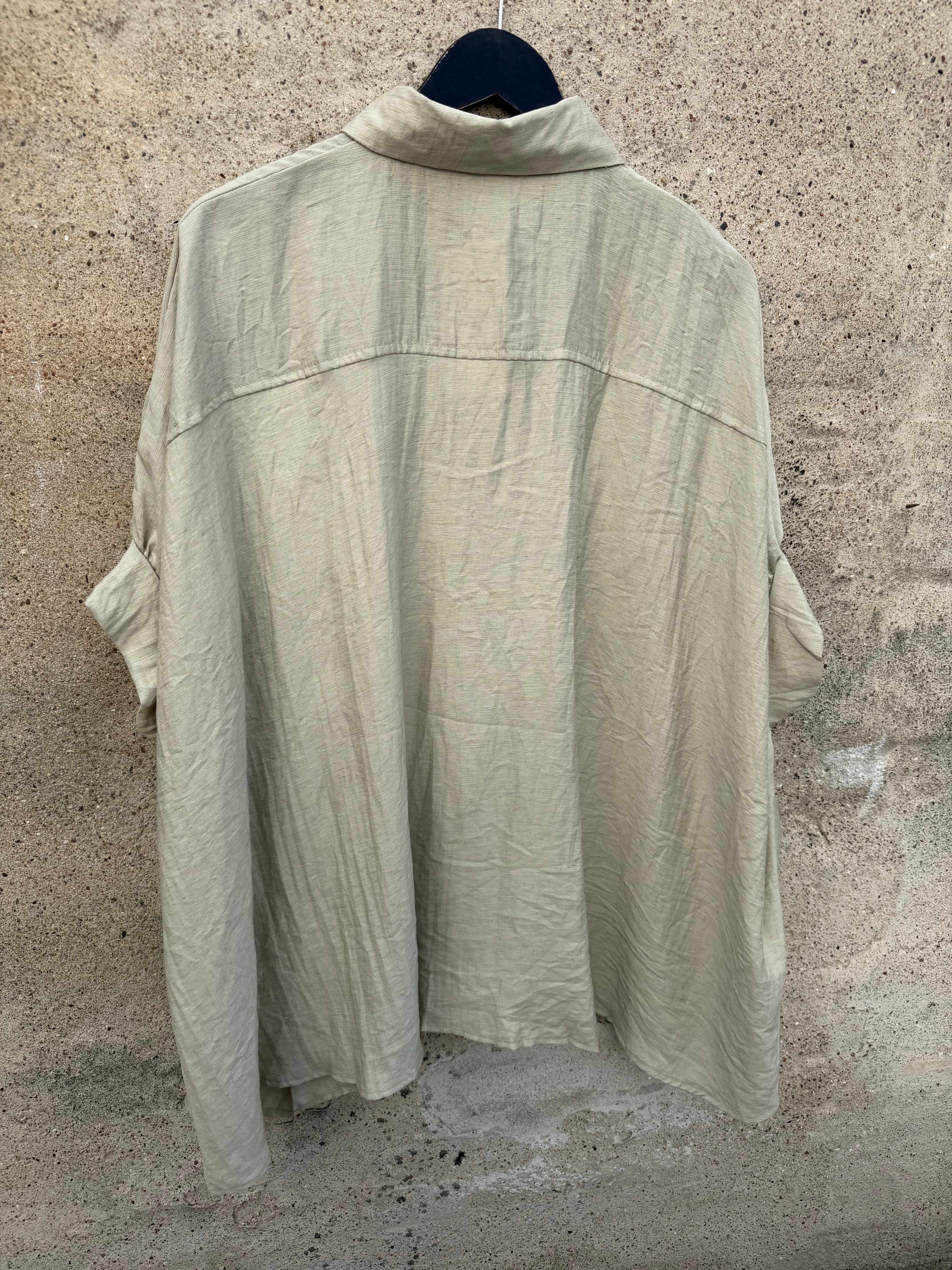 Savana shirt dusty green