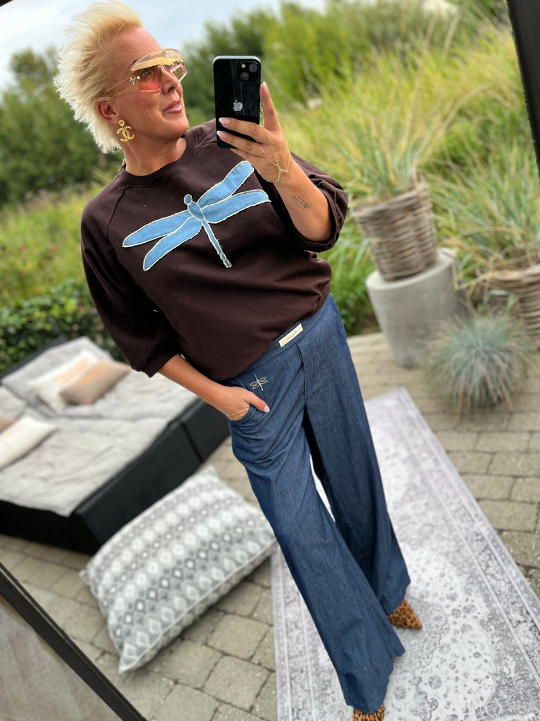 Gaspar 2401931 Honolulu bukser sporty denim