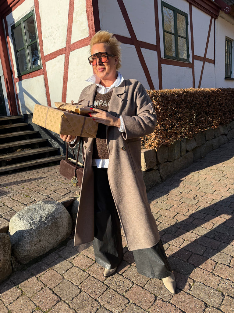 By Engbork Bennedikte coat taupe