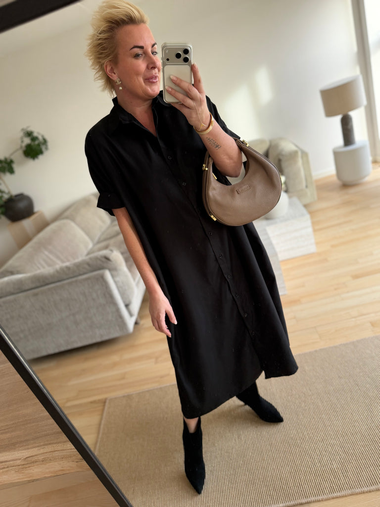 By Engbork Belle 9905 kjole lang black