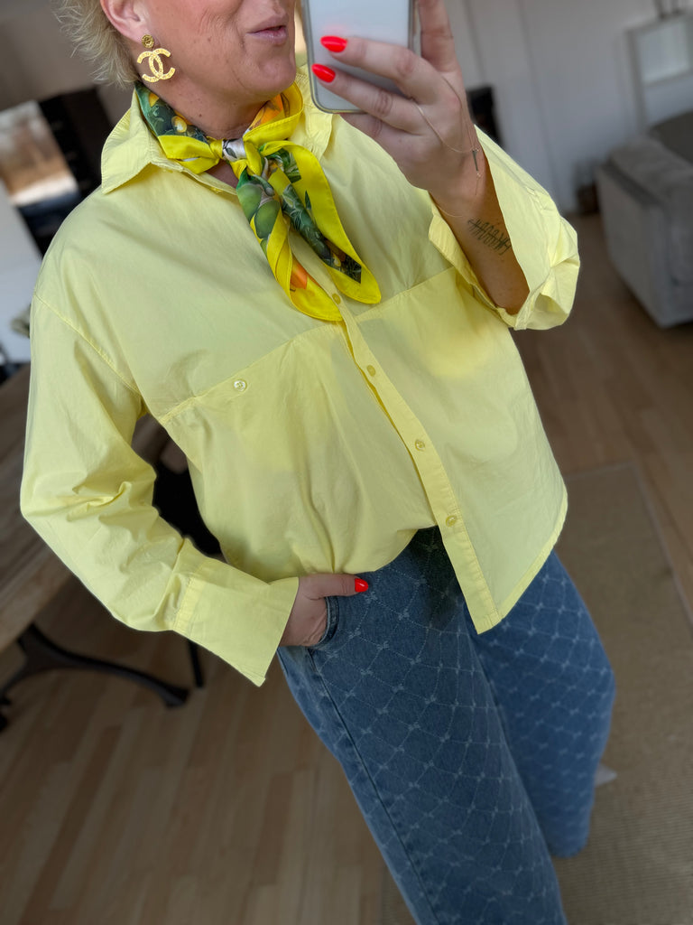 Boho Love B1334 Classic skjorte yellow