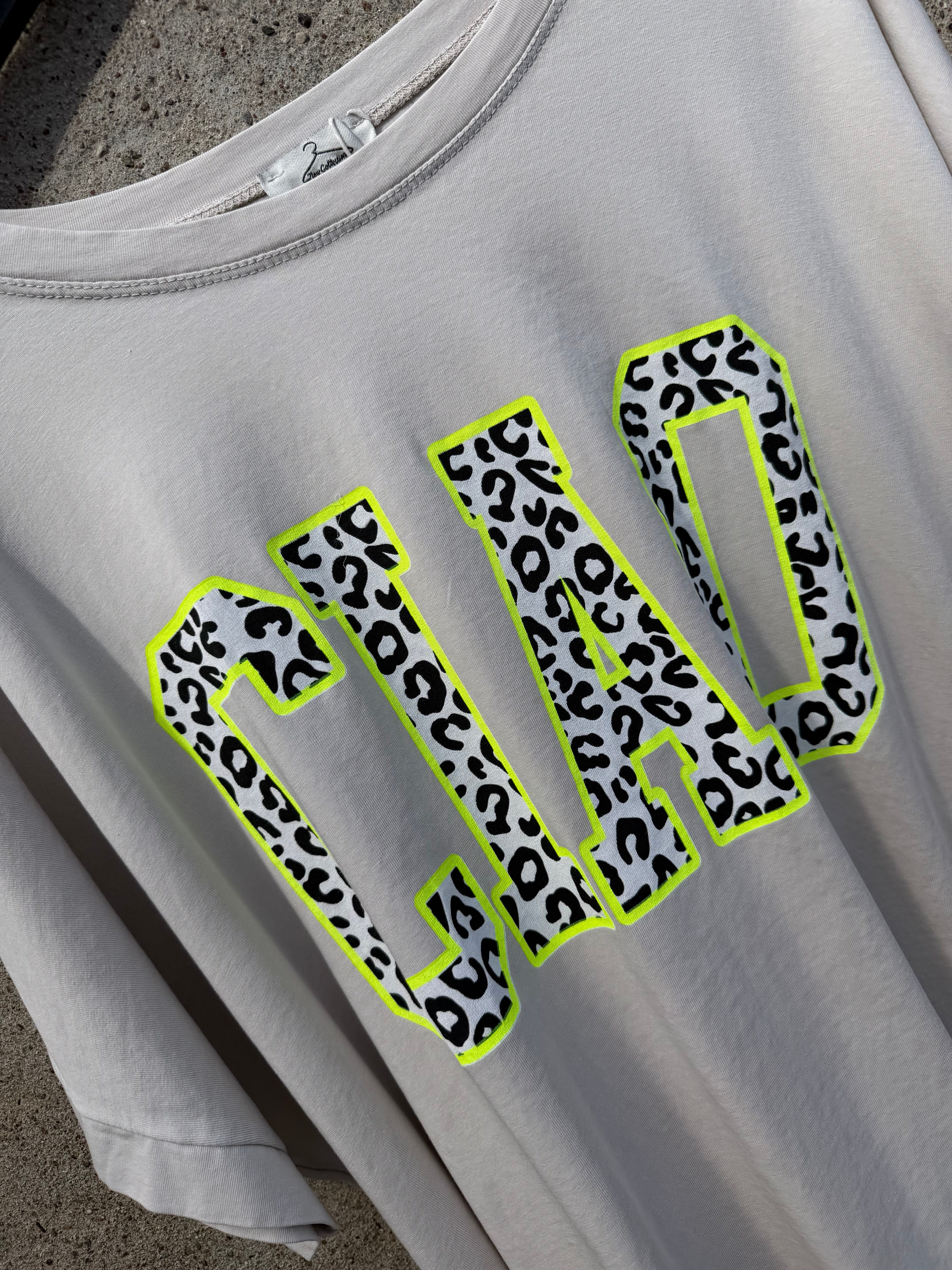 By Engbork Ciao oversize T-shirt beige