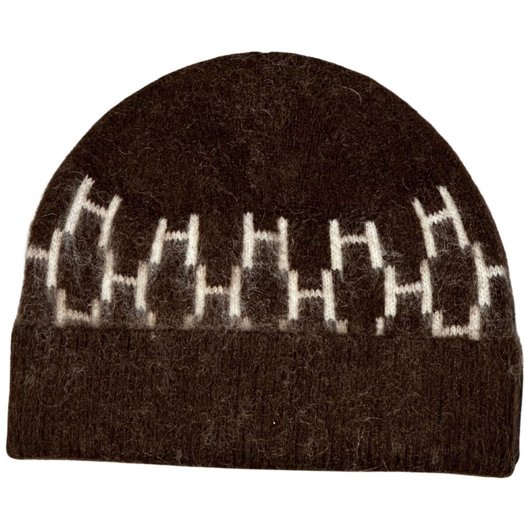 HÈST 2630340870 Gera beanie dark earth