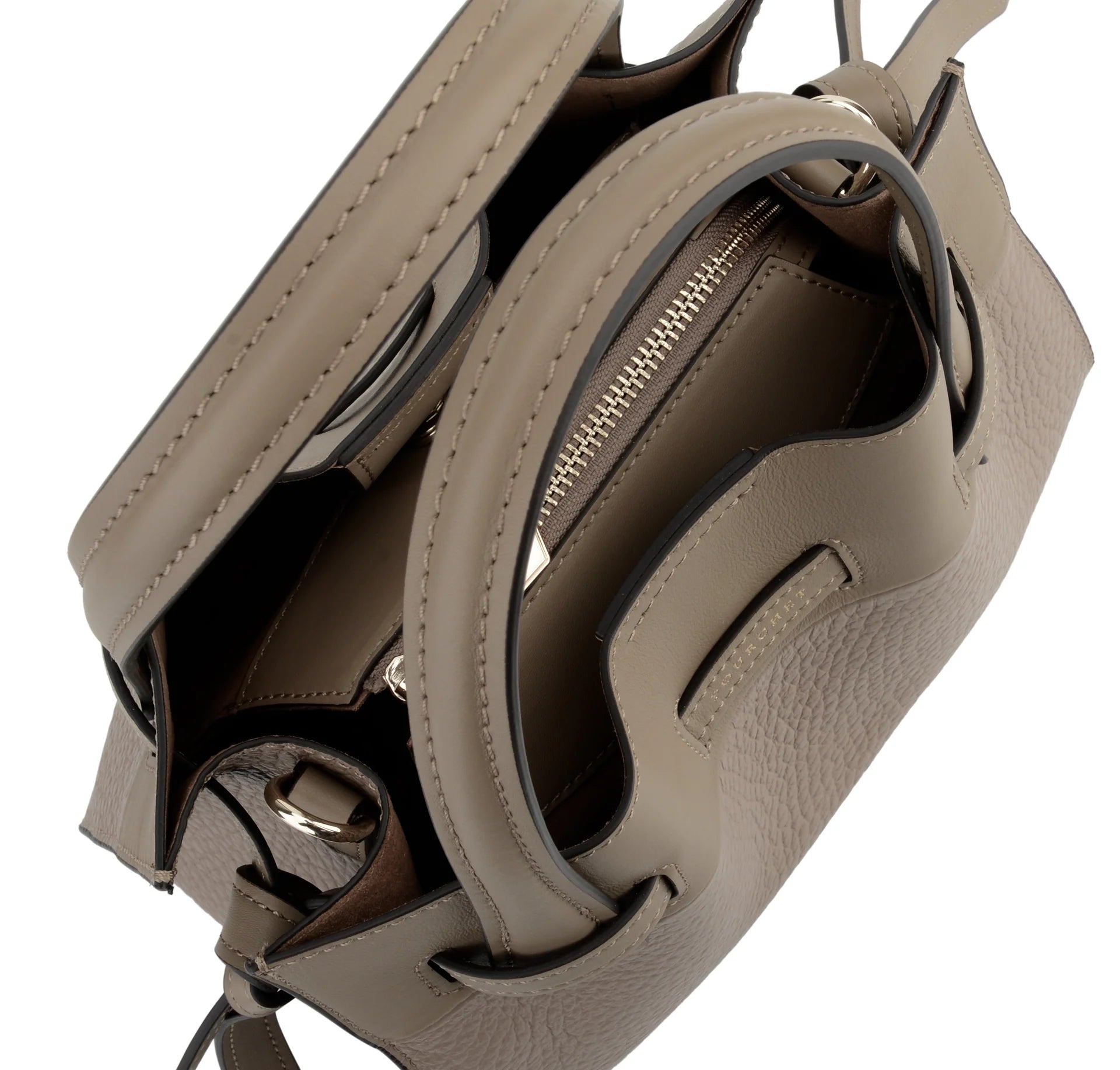 Pourchet Paris 20031 Blossom handbag M taupe