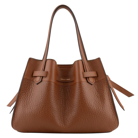 Pourchet Paris 20032 Blossom handbag L camel