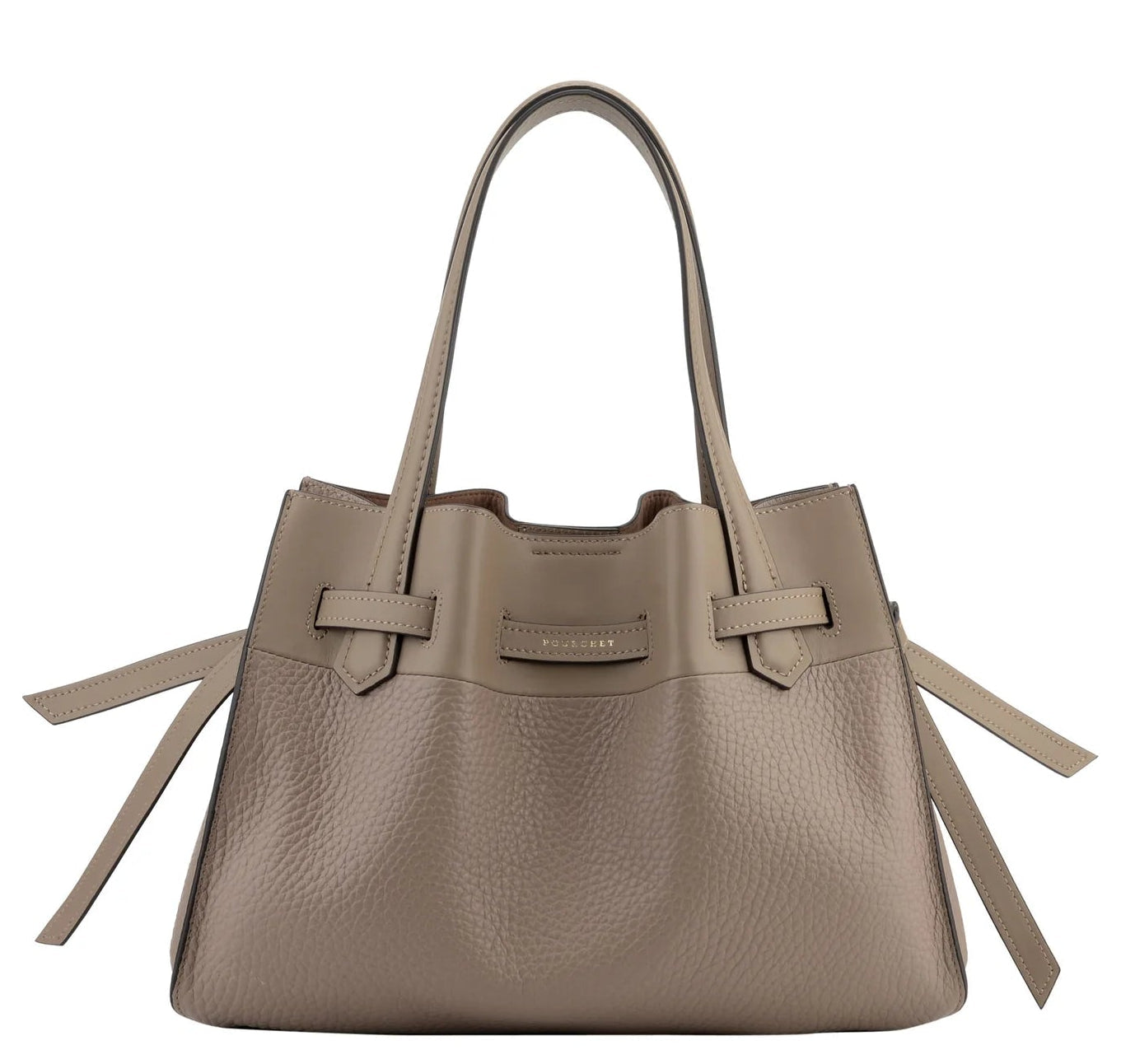 Pourchet Paris 20032 Blossom handbag L taupe