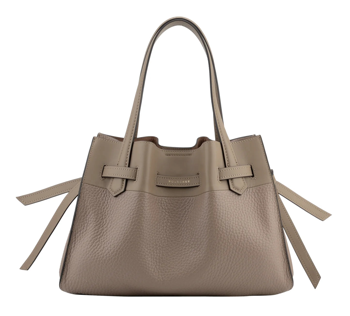 Pourchet Paris 20032 Blossom handbag L taupe