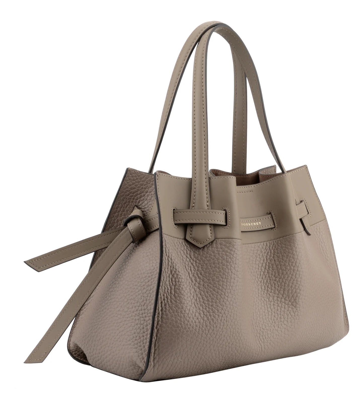 Pourchet Paris 20032 Blossom handbag L taupe