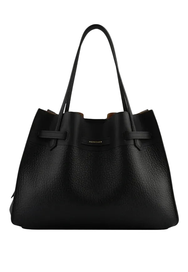 Pourchet Paris 20040 Blossom handbag XL black