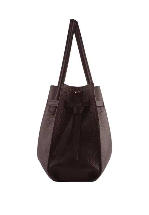 Pourchet Paris 20040 Blossom handbag XL marron