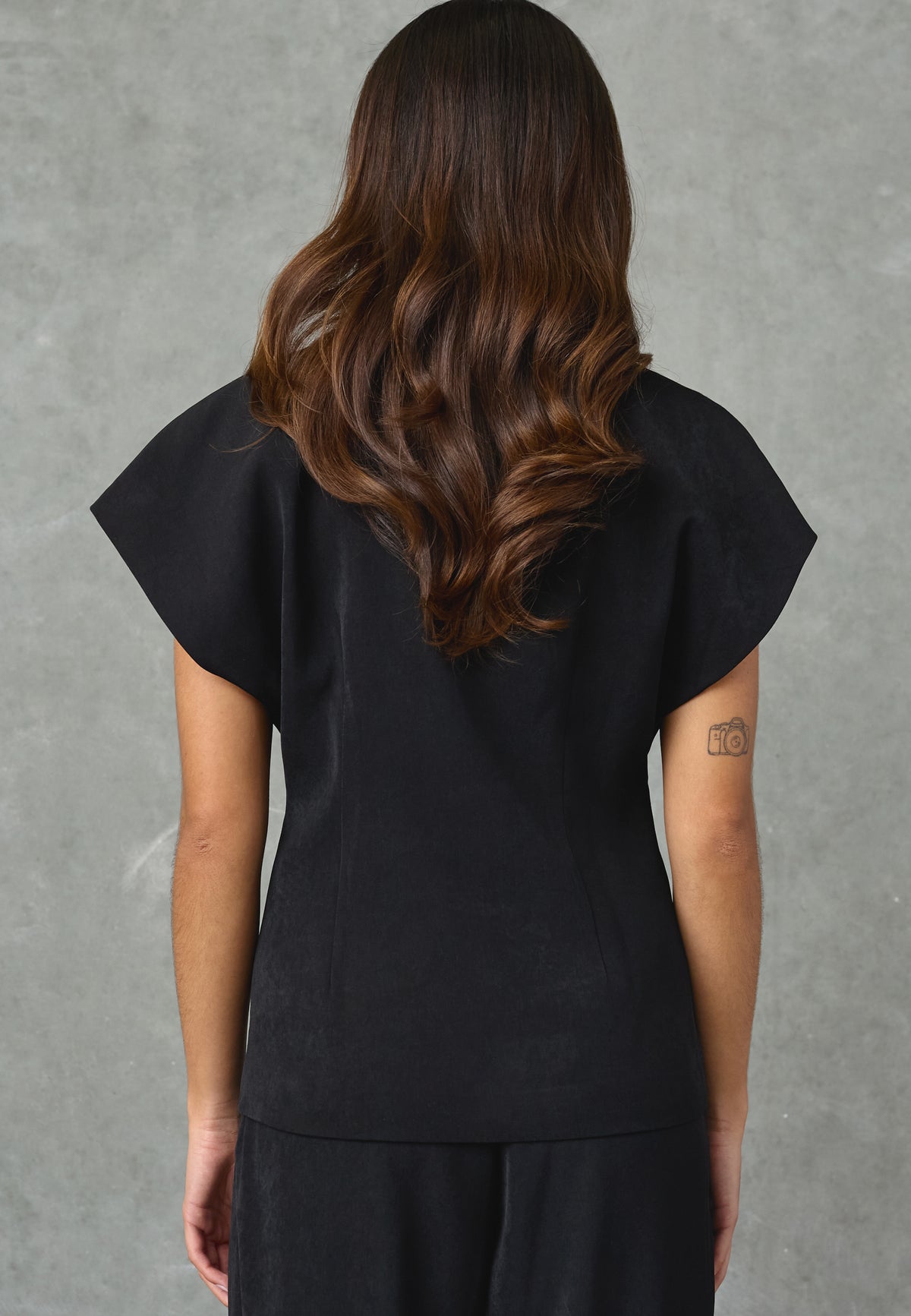 Love & Divine love1632 top vest black