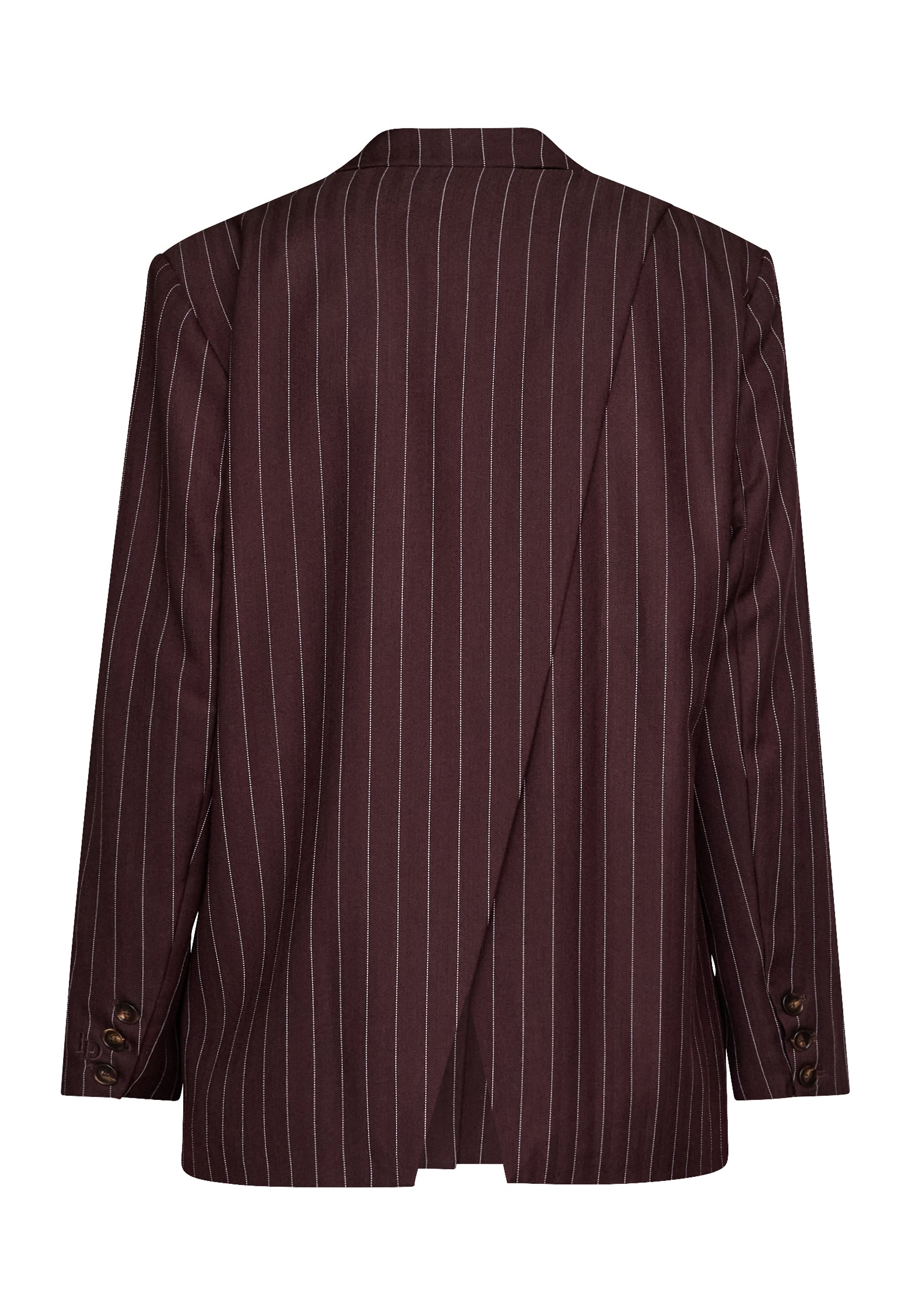 Love & Divine love1648 blazer brown pinstripes