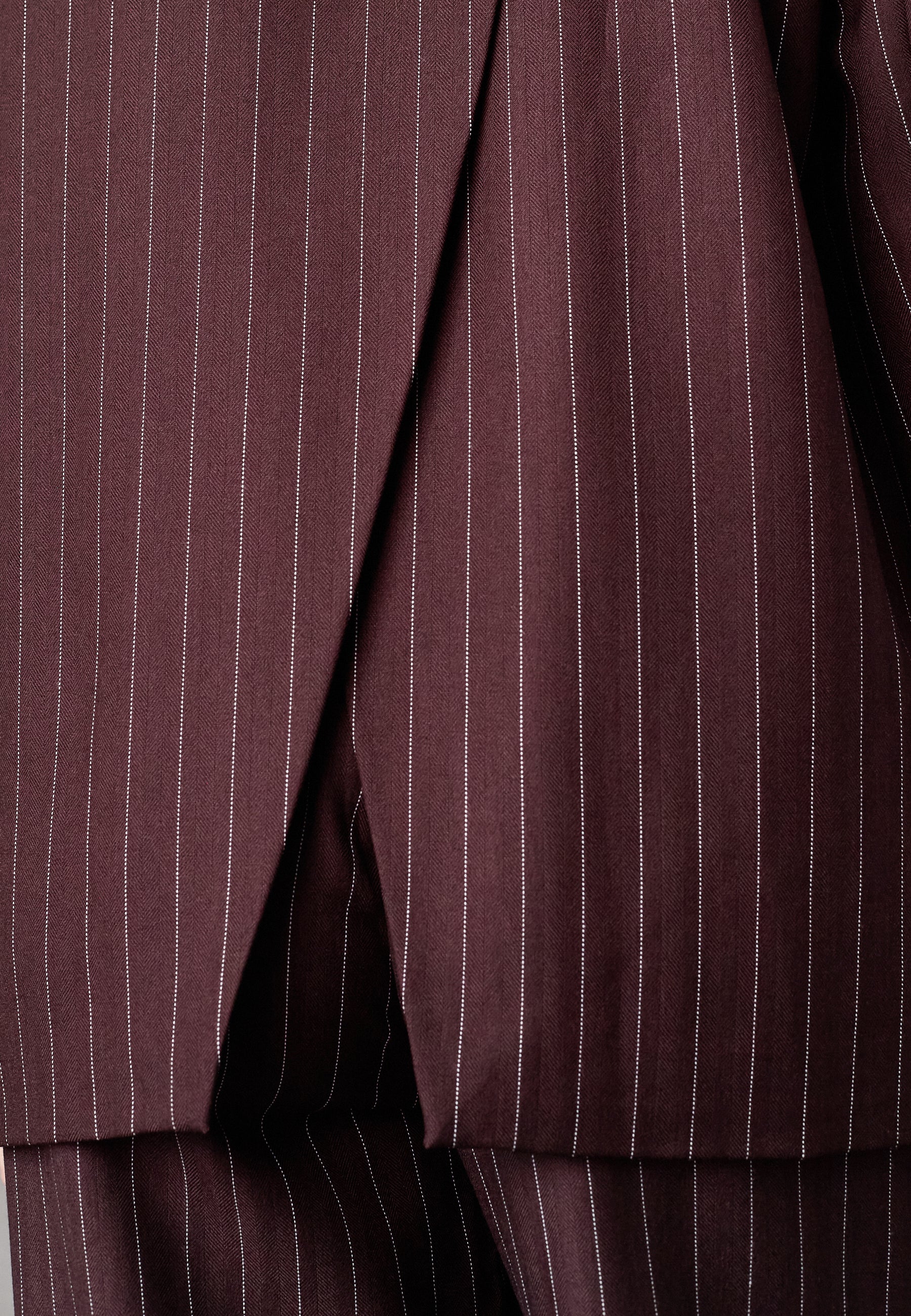 Love & Divine love1648 blazer brown pinstripes
