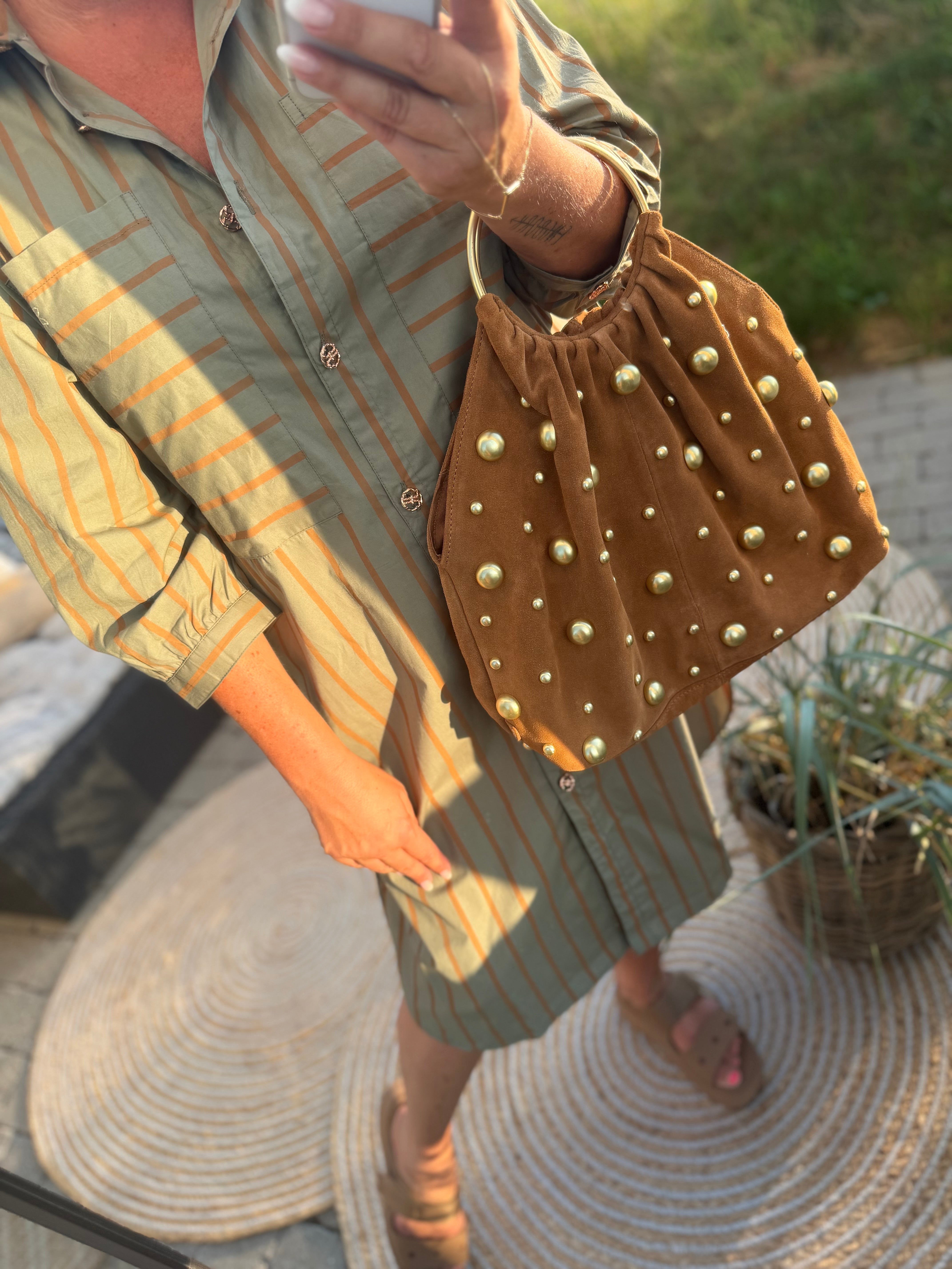Depeche 16856 Rotterdam handbag caramel