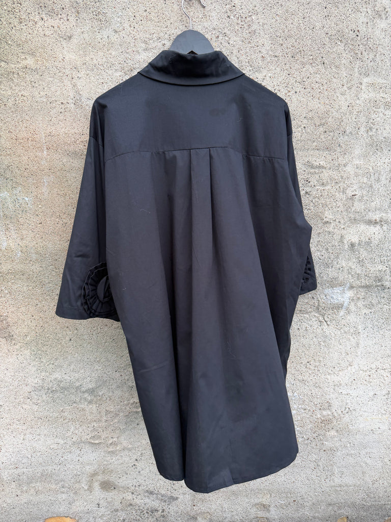 Boho Love B1152 lang skjorte black