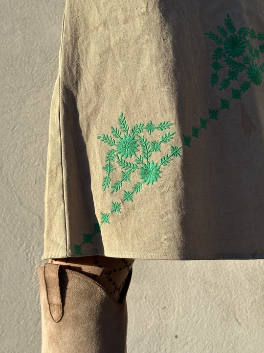 Gaspar 2510710 Berlin dress sand