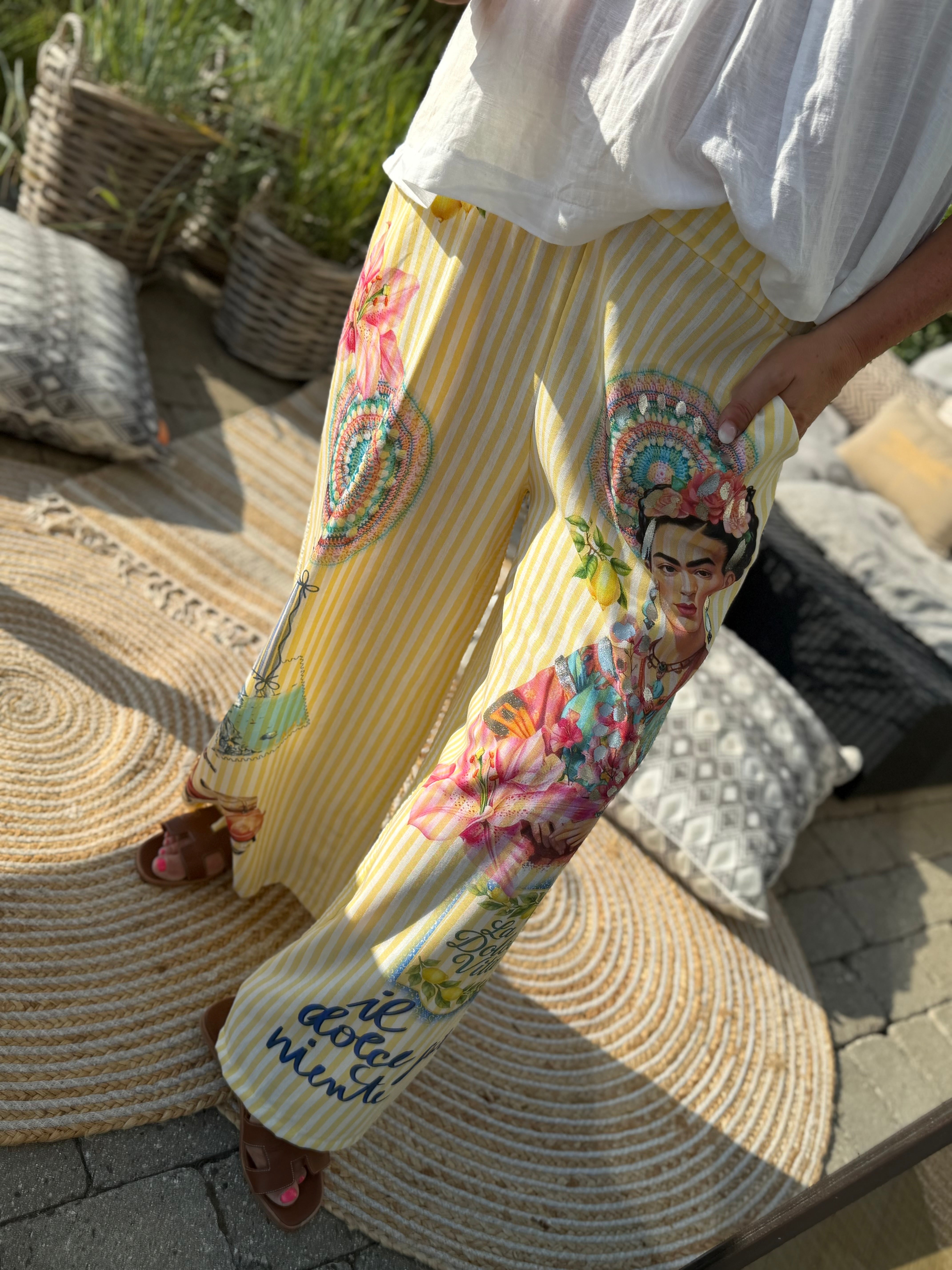 By Engbork Frida pants stripe